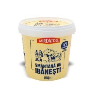 Smantana de Ibanesti 15% grasime, 900g - MIRDATOD